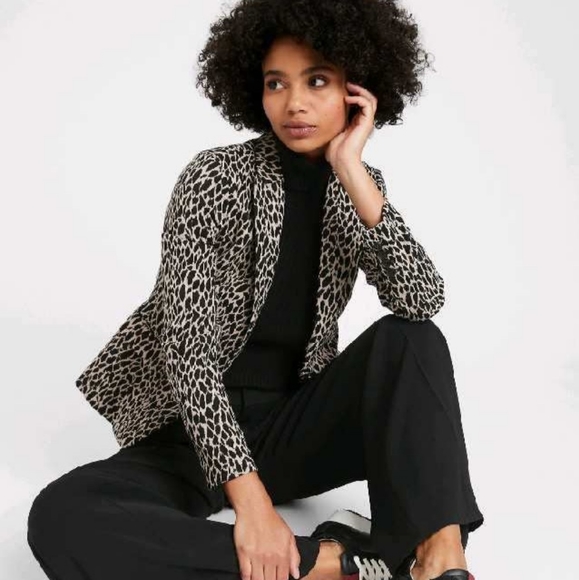 Banana Republic Jackets & Blazers - BR Animal Print Blazer